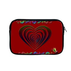 Red Heart Colorful Love Shape Apple Macbook Pro 13  Zipper Case by Nexatart