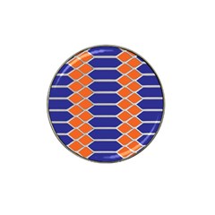 Pattern Design Modern Backdrop Hat Clip Ball Marker (4 Pack) by Nexatart