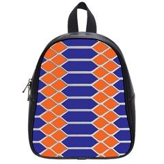 Pattern Design Modern Backdrop School Bags (small)  by Nexatart