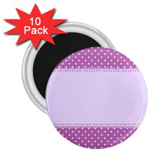 Purple Modern 2 25  Magnets (10 Pack)  by Nexatart