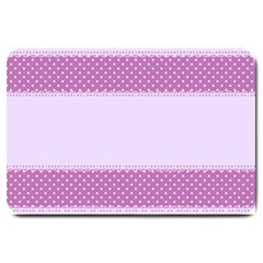 Purple Modern Large Doormat  by Nexatart