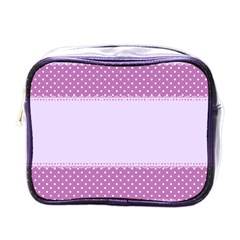 Purple Modern Mini Toiletries Bags by Nexatart