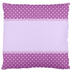 Purple Modern Large Cushion Case (one Side) by Nexatart