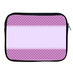 Purple Modern Apple Ipad 2/3/4 Zipper Cases by Nexatart