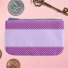 Purple Modern Large Coin Purse