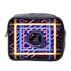 Abstract Sphere Room 3d Design Mini Toiletries Bag 2-side by Nexatart