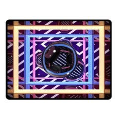 Abstract Sphere Room 3d Design Fleece Blanket (small) by Nexatart