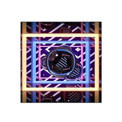 Abstract Sphere Room 3d Design Satin Bandana Scarf by Nexatart