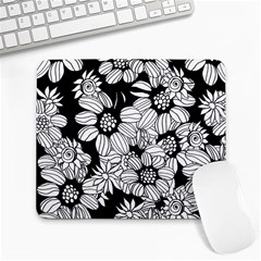 Mandala Calming Coloring Page Large Mousepads by Nexatart