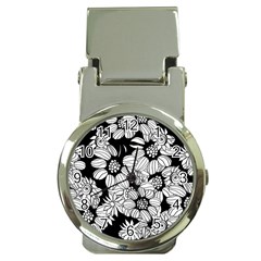 Mandala Calming Coloring Page Money Clip Watches by Nexatart