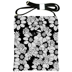 Mandala Calming Coloring Page Shoulder Sling Bags by Nexatart