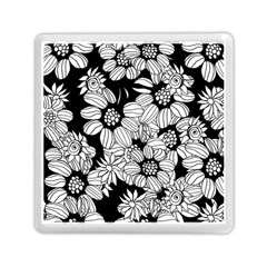 Mandala Calming Coloring Page Memory Card Reader (square)  by Nexatart