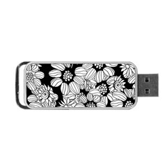 Mandala Calming Coloring Page Portable Usb Flash (one Side) by Nexatart