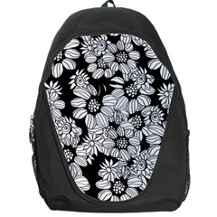 Mandala Calming Coloring Page Backpack Bag by Nexatart