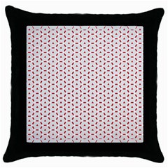 Motif Pattern Decor Backround Throw Pillow Case (black) by Nexatart