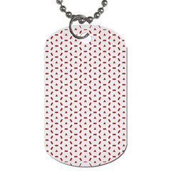 Motif Pattern Decor Backround Dog Tag (one Side) by Nexatart