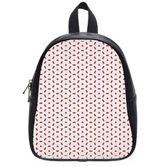 Motif Pattern Decor Backround School Bags (small)  by Nexatart