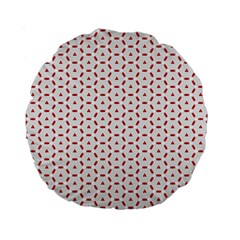 Motif Pattern Decor Backround Standard 15  Premium Round Cushions by Nexatart