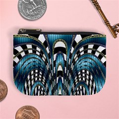 Abstract Art Design Texture Mini Coin Purses