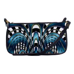 Abstract Art Design Texture Shoulder Clutch Bags by Nexatart