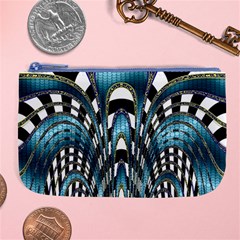 Abstract Art Design Texture Large Coin Purse by Nexatart