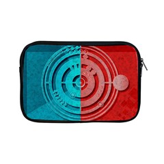 Vector Watch Texture Red Blue Apple Ipad Mini Zipper Cases by Nexatart