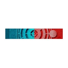 Vector Watch Texture Red Blue Flano Scarf (mini)