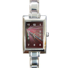 Pattern Flower Background Wallpaper Rectangle Italian Charm Watch by Nexatart