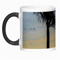 Palm Trees Against Sunset Sky Morph Mugs by dflcprints