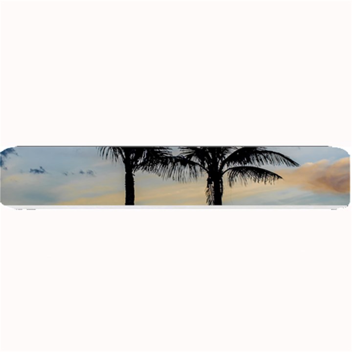 Palm Trees Against Sunset Sky Small Bar Mats