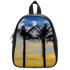 Palm Trees Against Sunset Sky School Bags (small)  by dflcprints