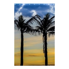 Palm Trees Against Sunset Sky Shower Curtain 48  X 72  (small)  by dflcprints