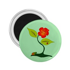 Plant And Flower 2 25  Magnets by linceazul