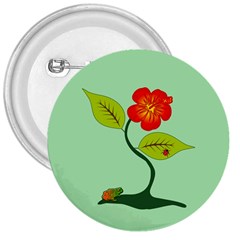 Plant And Flower 3  Buttons by linceazul