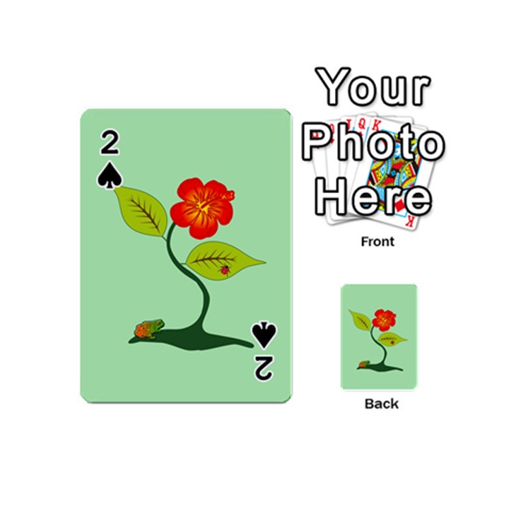 Plant And Flower Playing Cards 54 (Mini) 