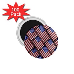 Usa Flag Grunge Pattern 1 75  Magnets (100 Pack)  by dflcprints