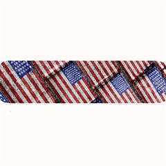 Usa Flag Grunge Pattern Large Bar Mats by dflcprints