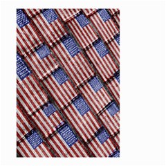 Usa Flag Grunge Pattern Small Garden Flag (two Sides) by dflcprints