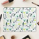 Hand drawm seamless floral pattern Cosmetic Bag (XL) Front