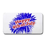 Happy 4th Of July Graphic Logo Medium Bar Mats 16 x8.5  Bar Mat