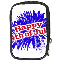 Happy 4th Of July Graphic Logo Compact Camera Cases by dflcprints