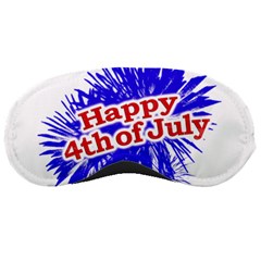 Happy 4th Of July Graphic Logo Sleeping Masks by dflcprints