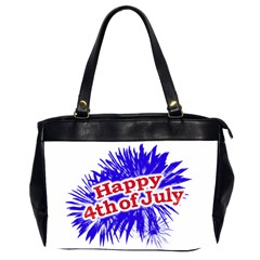 Happy 4th Of July Graphic Logo Office Handbags (2 Sides)  by dflcprints