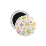 Beautiful spring flowers background 1.75  Magnets Front