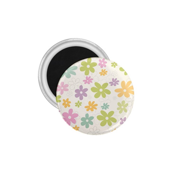 Beautiful spring flowers background 1.75  Magnets