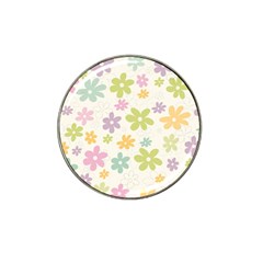 Beautiful Spring Flowers Background Hat Clip Ball Marker by TastefulDesigns