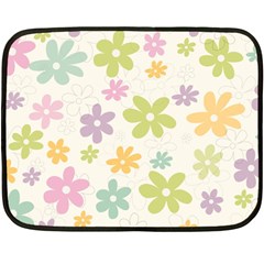 Beautiful Spring Flowers Background Fleece Blanket (mini) by TastefulDesigns