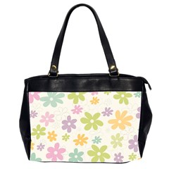 Beautiful Spring Flowers Background Office Handbags (2 Sides)  by TastefulDesigns