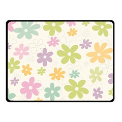 Beautiful Spring Flowers Background Fleece Blanket (small) by TastefulDesigns