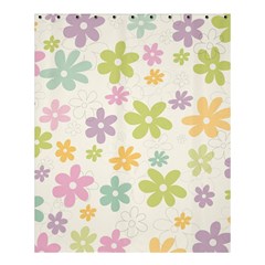 Beautiful Spring Flowers Background Shower Curtain 60  X 72  (medium)  by TastefulDesigns